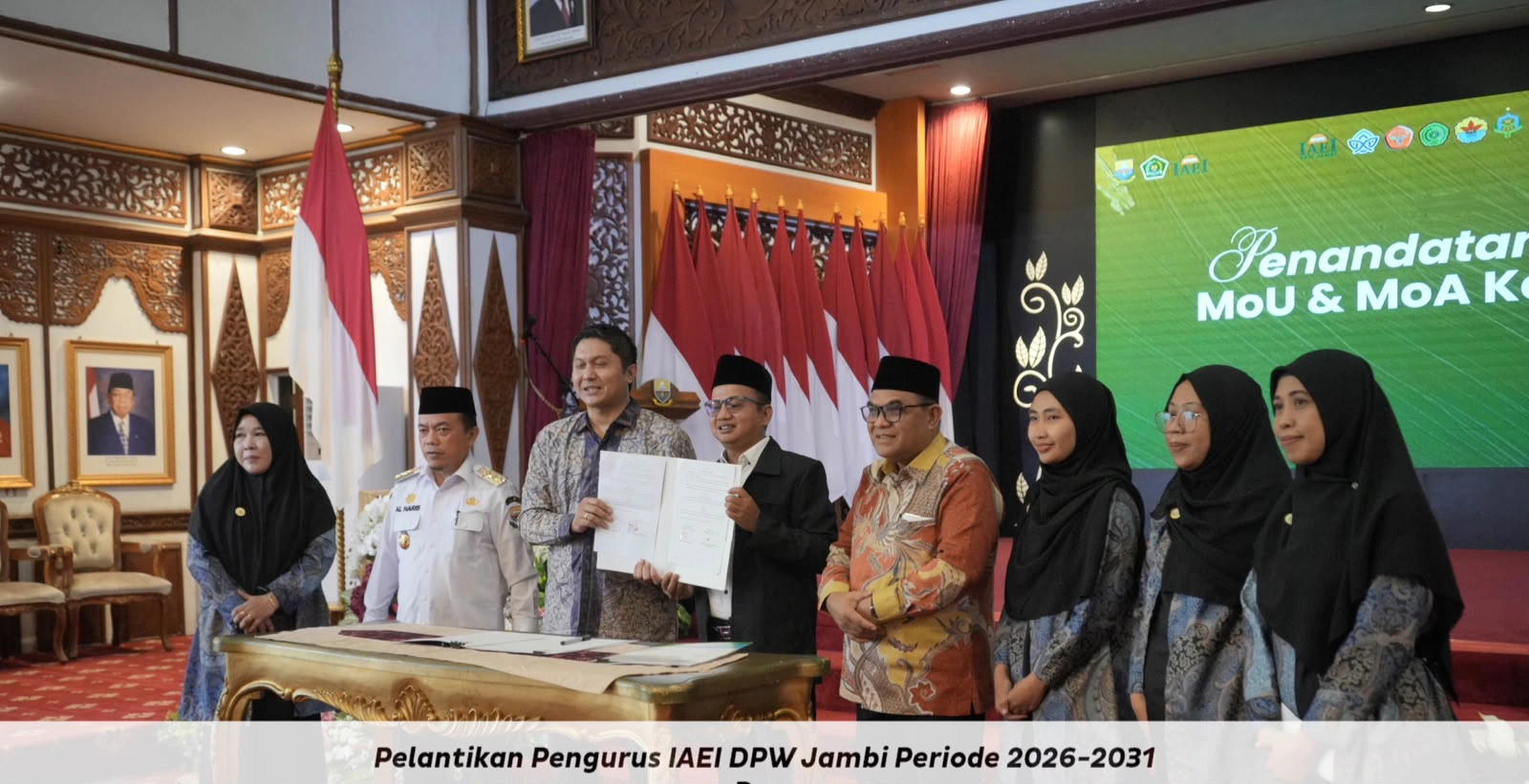 Dosen Prodi Ekonomi Syariah STAI Mau'izhah Resmi Dilantik sebagai Pengurus IAEI Jambi, Sekaligus Jalin Kerja Sama Strategis dengan ME KNEKS